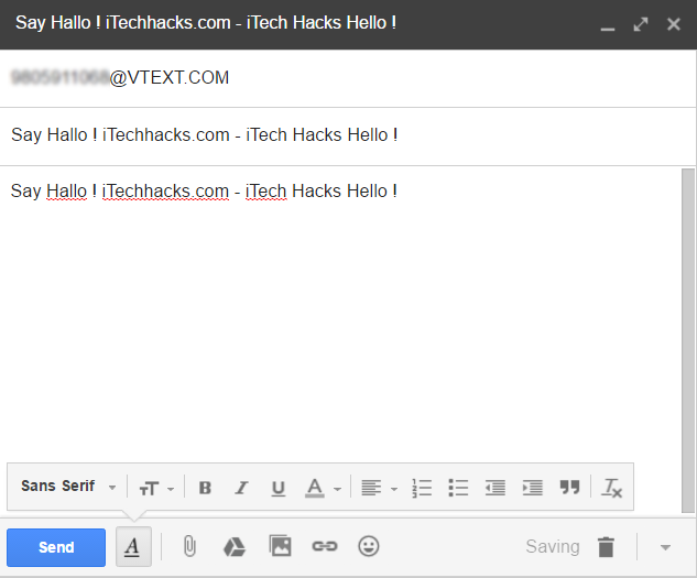 How to Send SMS from Gmail?