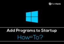 How to Add Programs to Startup in Windows?