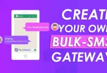 How To Create Your Own Bulk-SMS Server/Gateway in 2019?