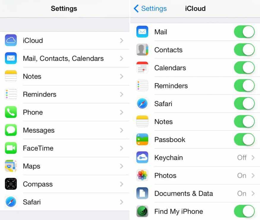 How to Backup Data to iCloud