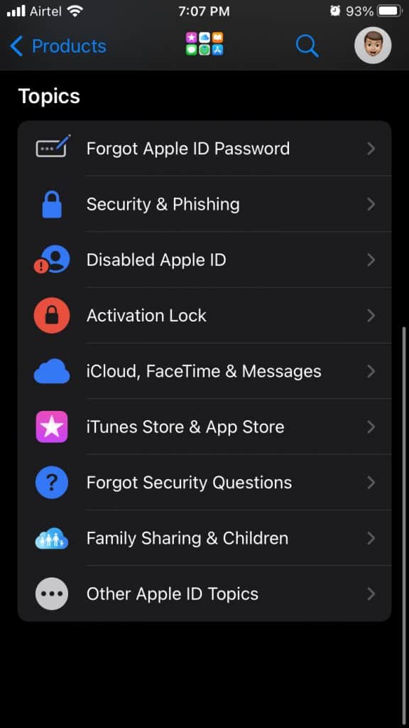Contact Apple Customer Support Team