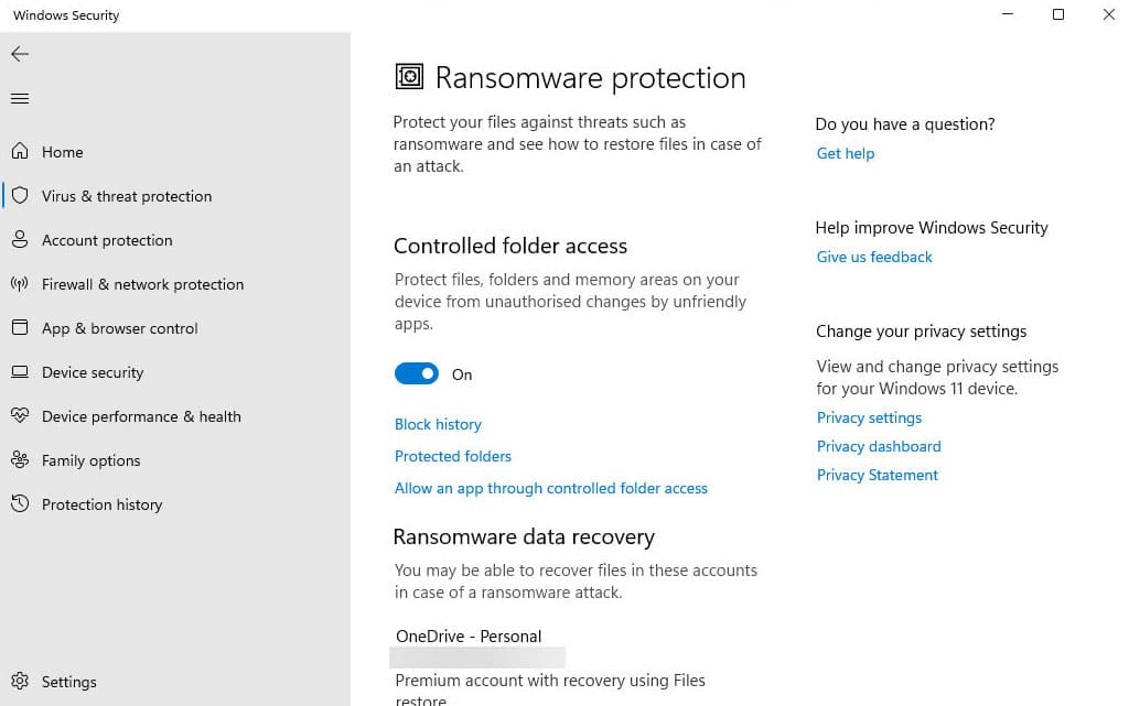 Ransomware Protection