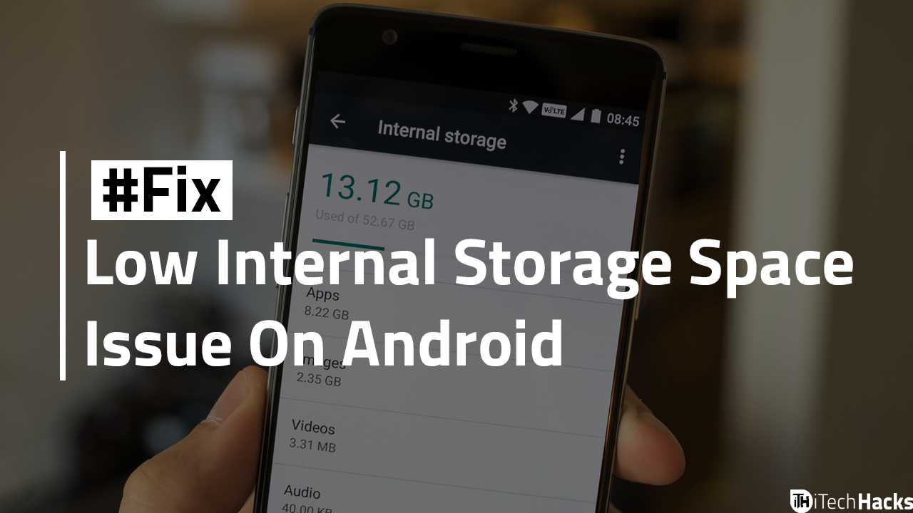 free up internal storage space on android