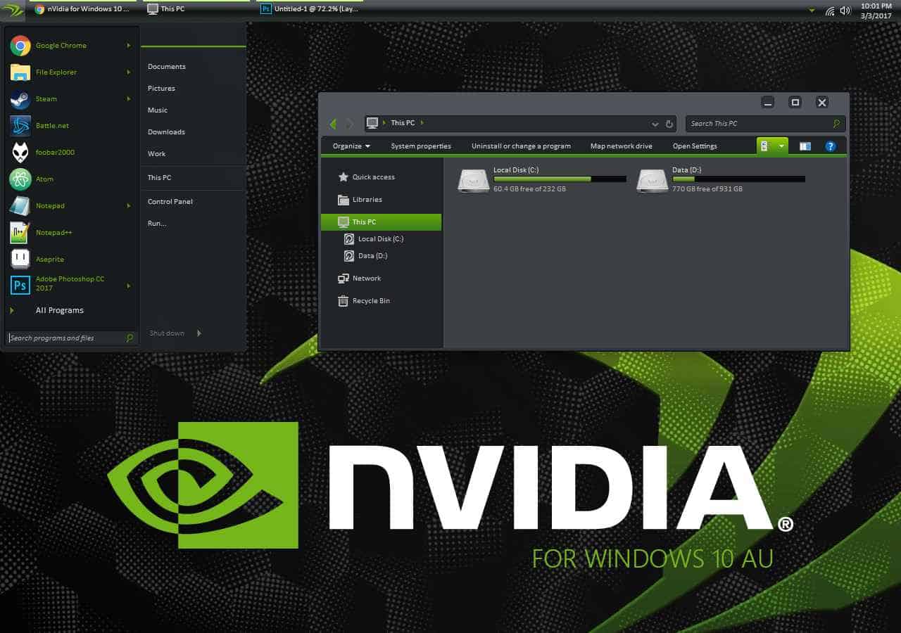 Windows 10 Themes and Skins