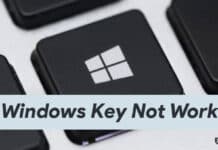 How To Fix Windows Key or Button Not Working