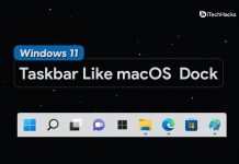 How To Turn Windows 11 Taskbar Into Dock Like macOS