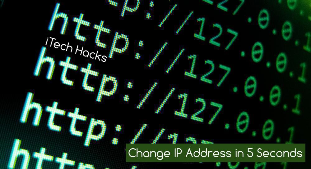 How To Change IP Address in 5 Second (Working)