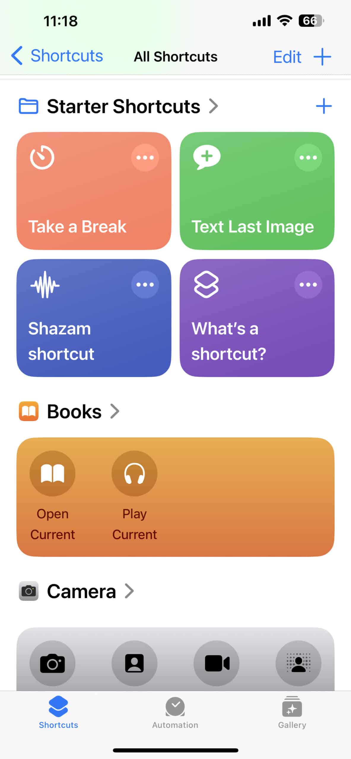 Shortcuts