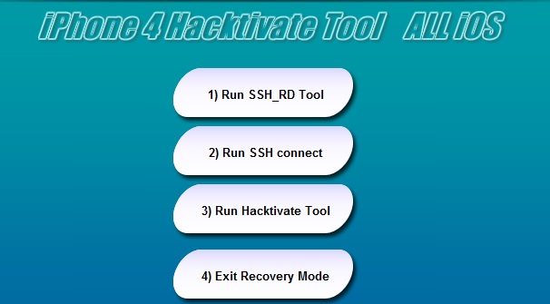 iPhone Hacktivate Tool
