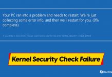 How To Fix Kernel Security Check Failure In Windows 11
