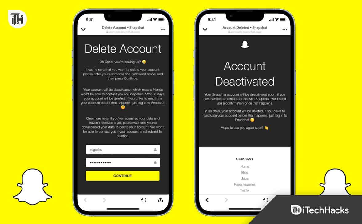 Reactivate Your Snapchat Account