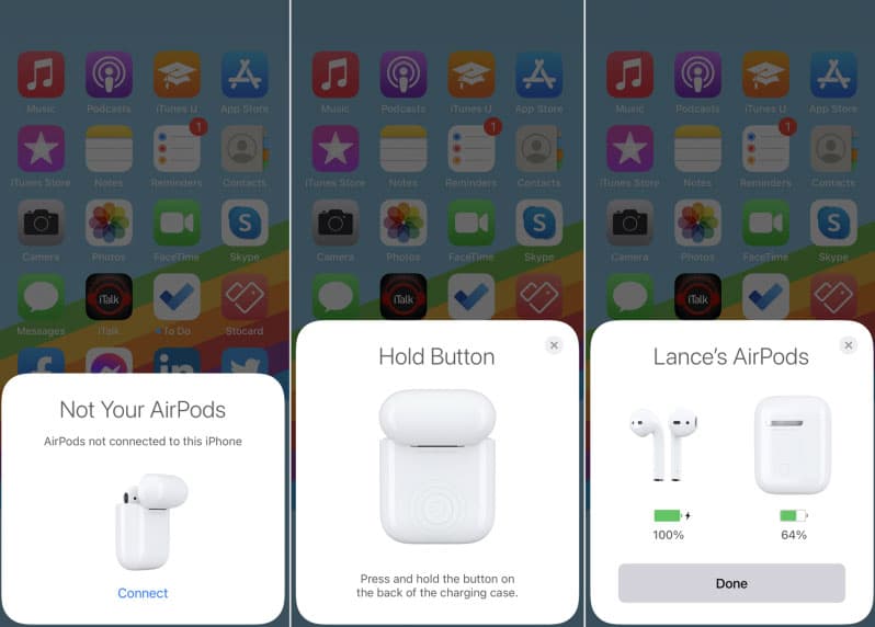 Pair Your AirPods to iPhone Again