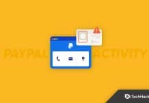 Review PayPal Recent Login Activity