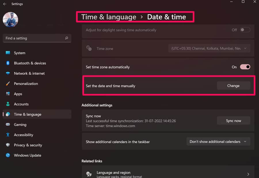 Verify If Your Date And Time Is Correct