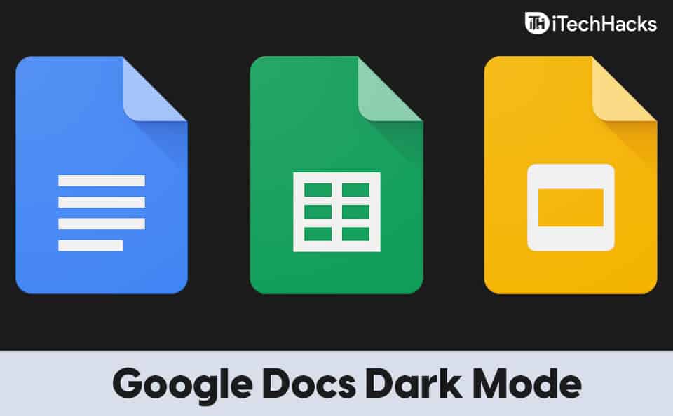Turn On Google Docs Dark Mode