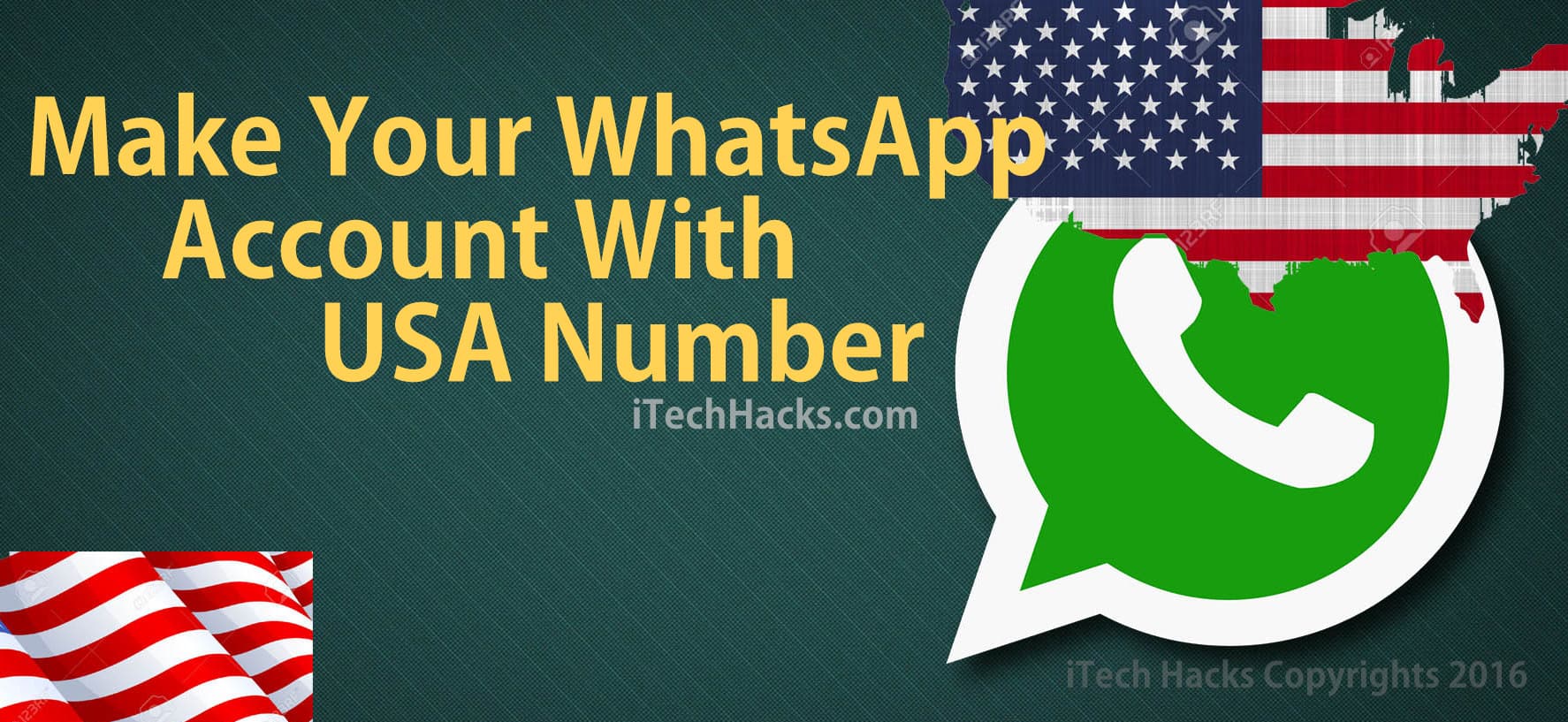 Whatsapp are using worldwide but can we Make Your WhatsApp with USA Number. yes you can create your whatsapp account with USA number legally
