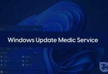 How To Enable/Disable Windows Update Medic Service in Windows 11