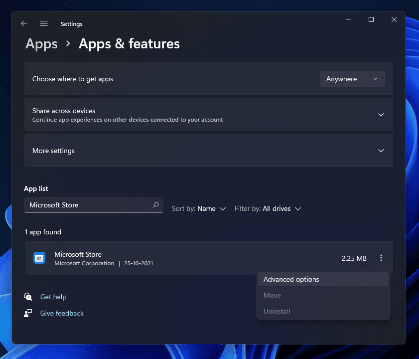 Fix Microsoft Store Not Opening In Windows 11