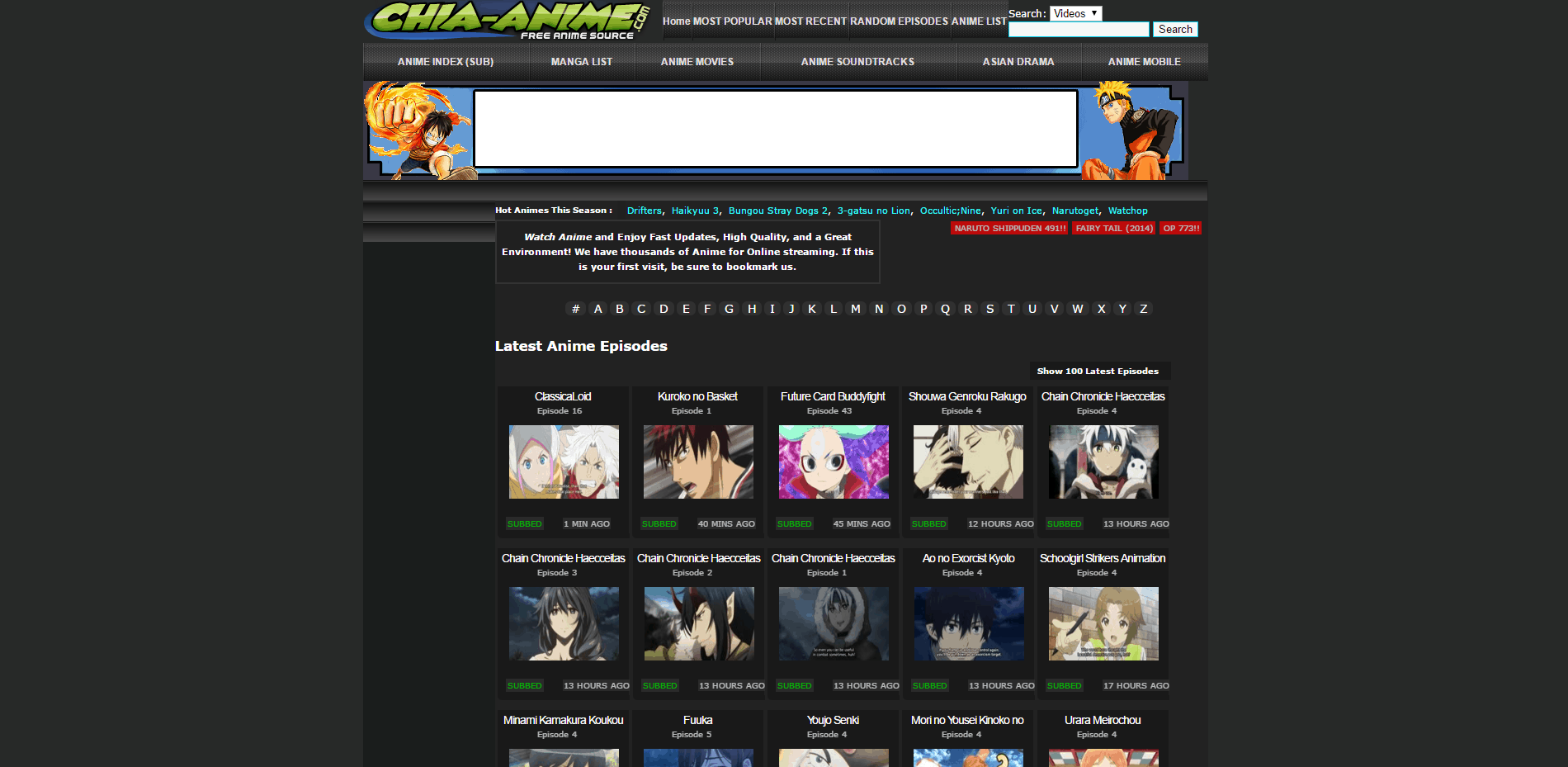 Top 5 Best Free Anime Streaming Sites of 2018 | itechhacks Animation Japanese Series