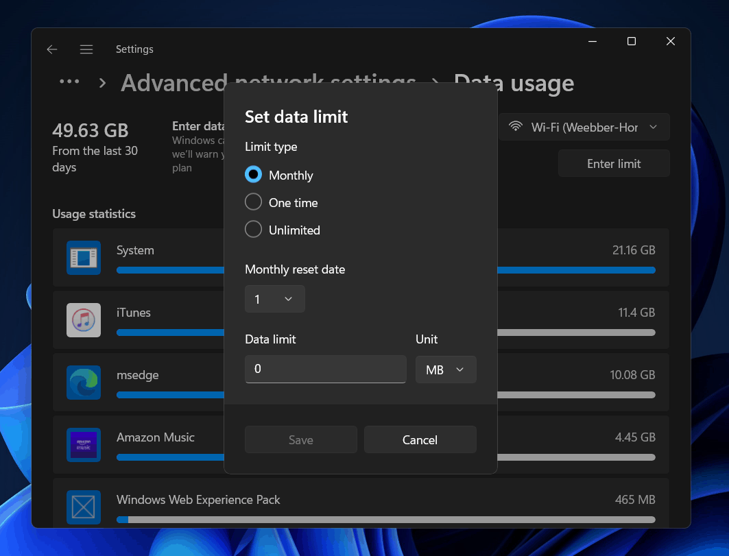 How To Stop Windows 11 From Using So Much Data?