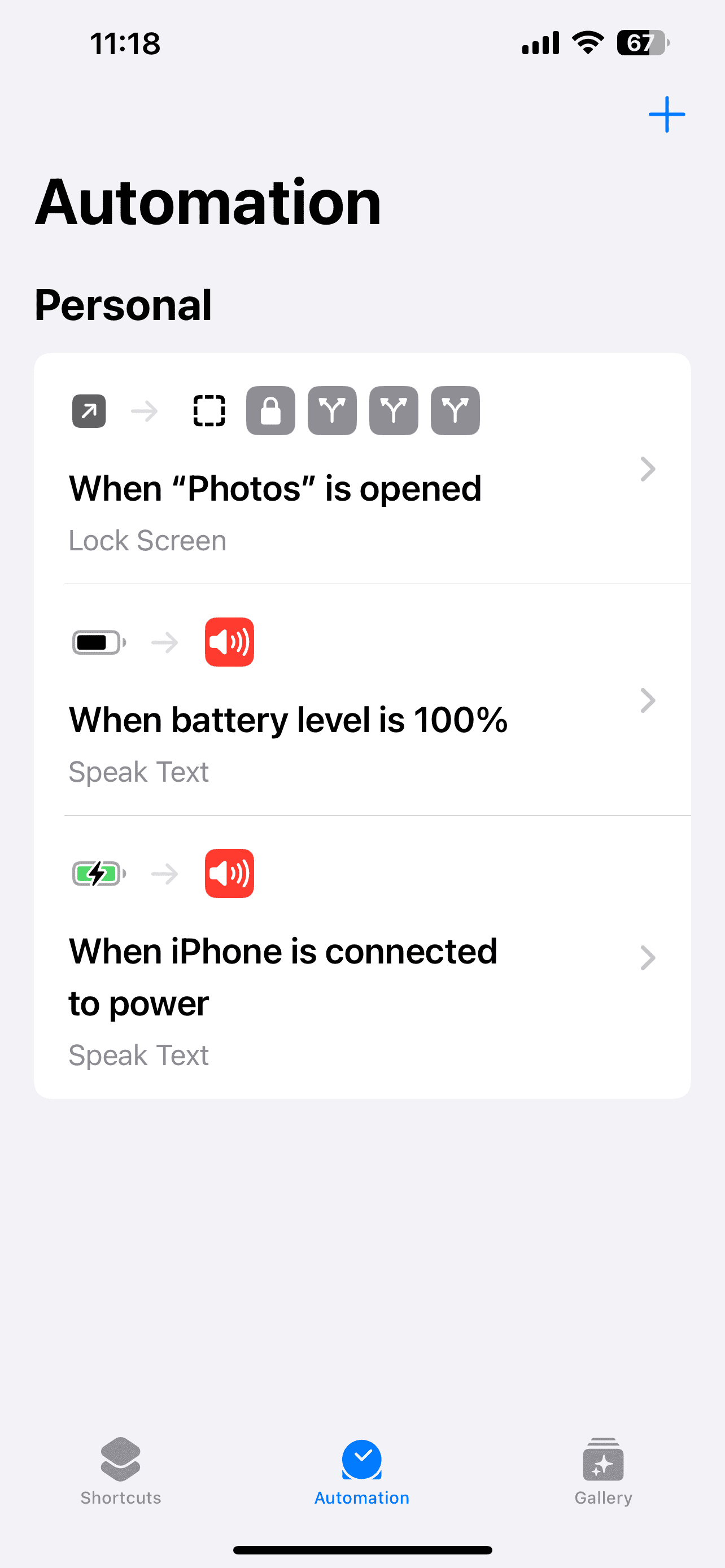 Shortcuts