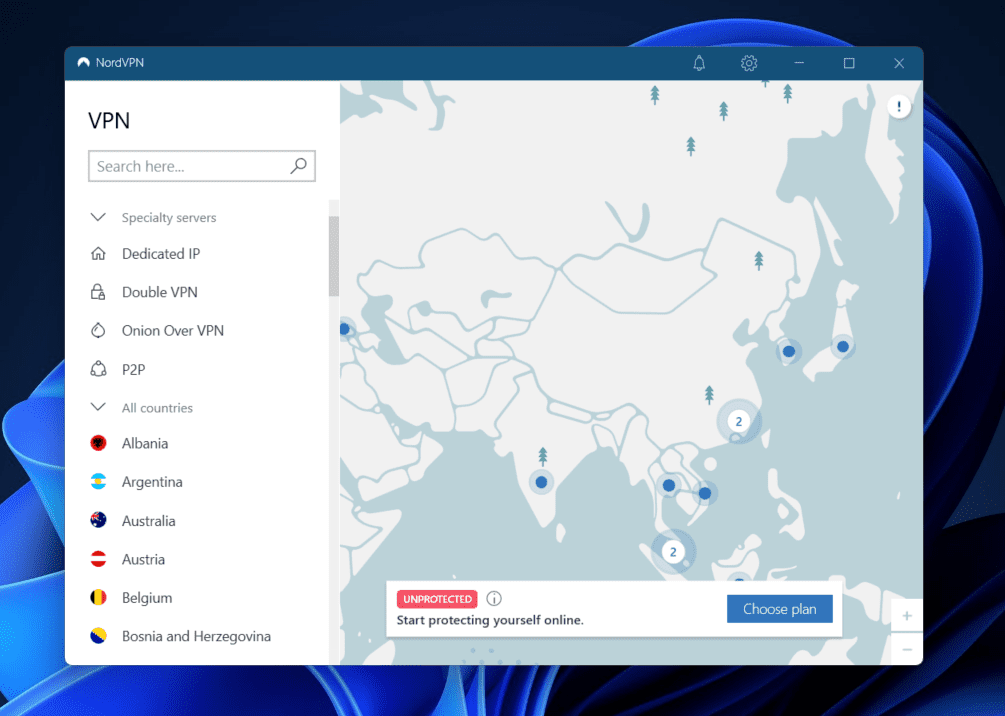 NordVPN Not Working On Windows 11