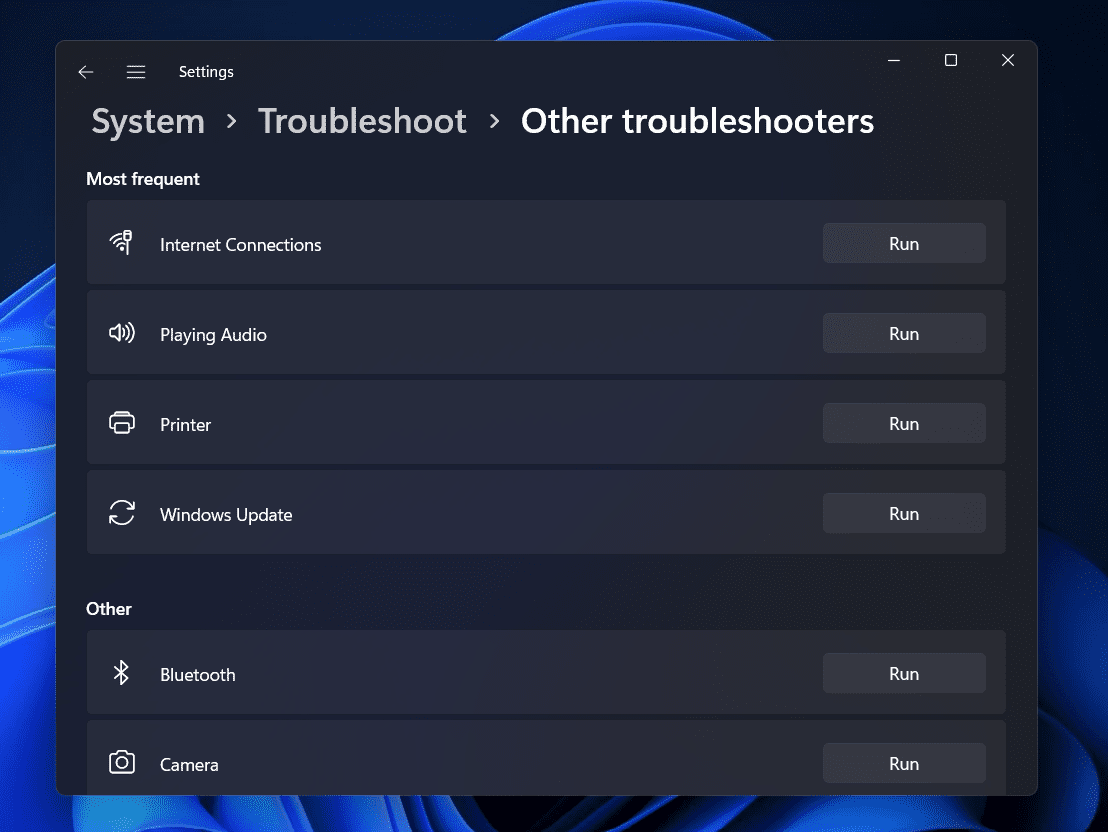 Printer Troubleshooter