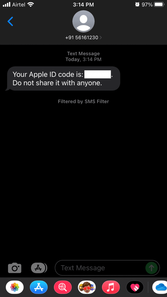 Reset Apple ID Password