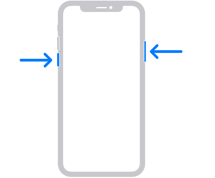 Restart your iPhone