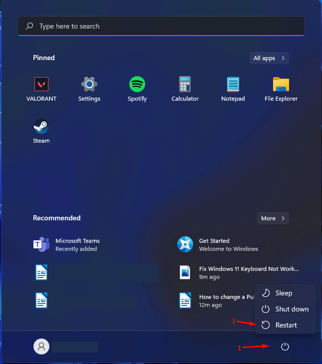 Fix Keyboard Not Working in Windows 11
