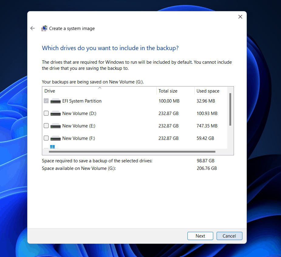 How To Create A System Image In Windows 11?