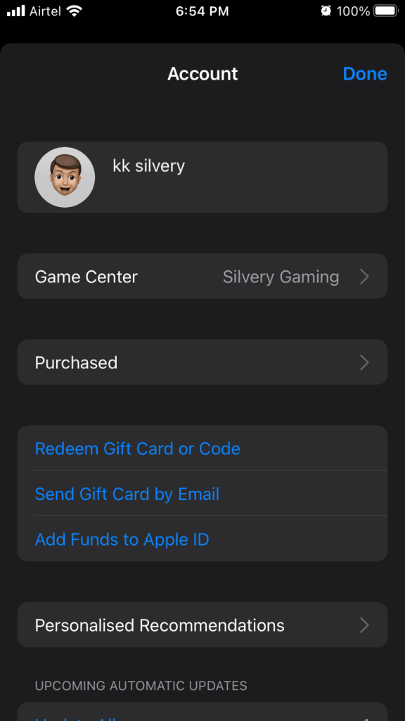 Sign Out iTunes