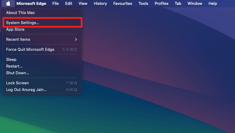 System Settings
