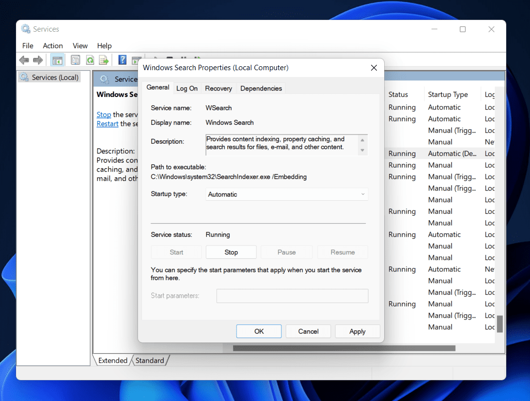 What To Do If Windows 11 Indexing Is Not Working?